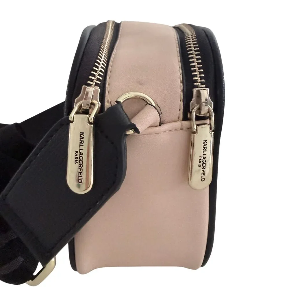 Pre-Owned Karl Lagerfeld Crossbody Bag - Beige Leather - Picture 15 of 16